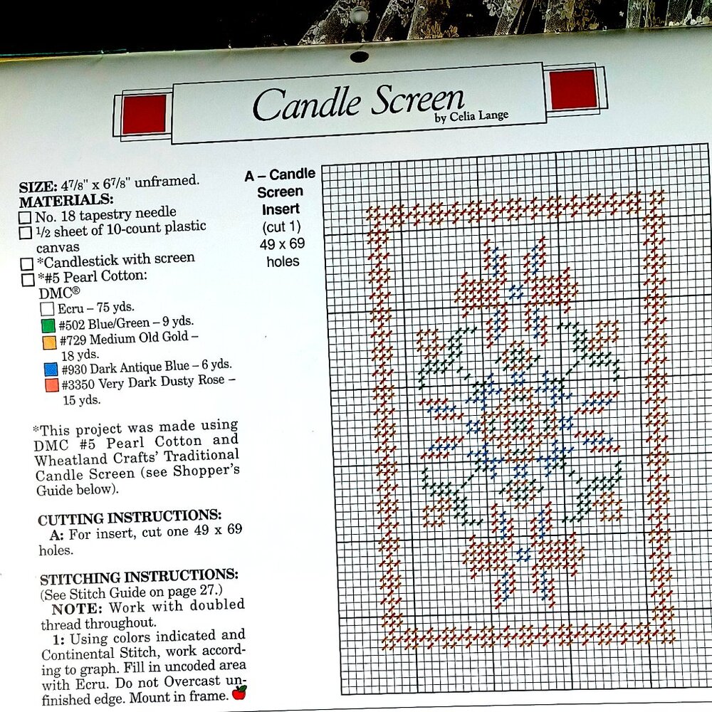 Plastic Canvas 1991 Calendar The Needlecraft Shop 12 Projects 28 Pages Vtg - Picture 3 of 16